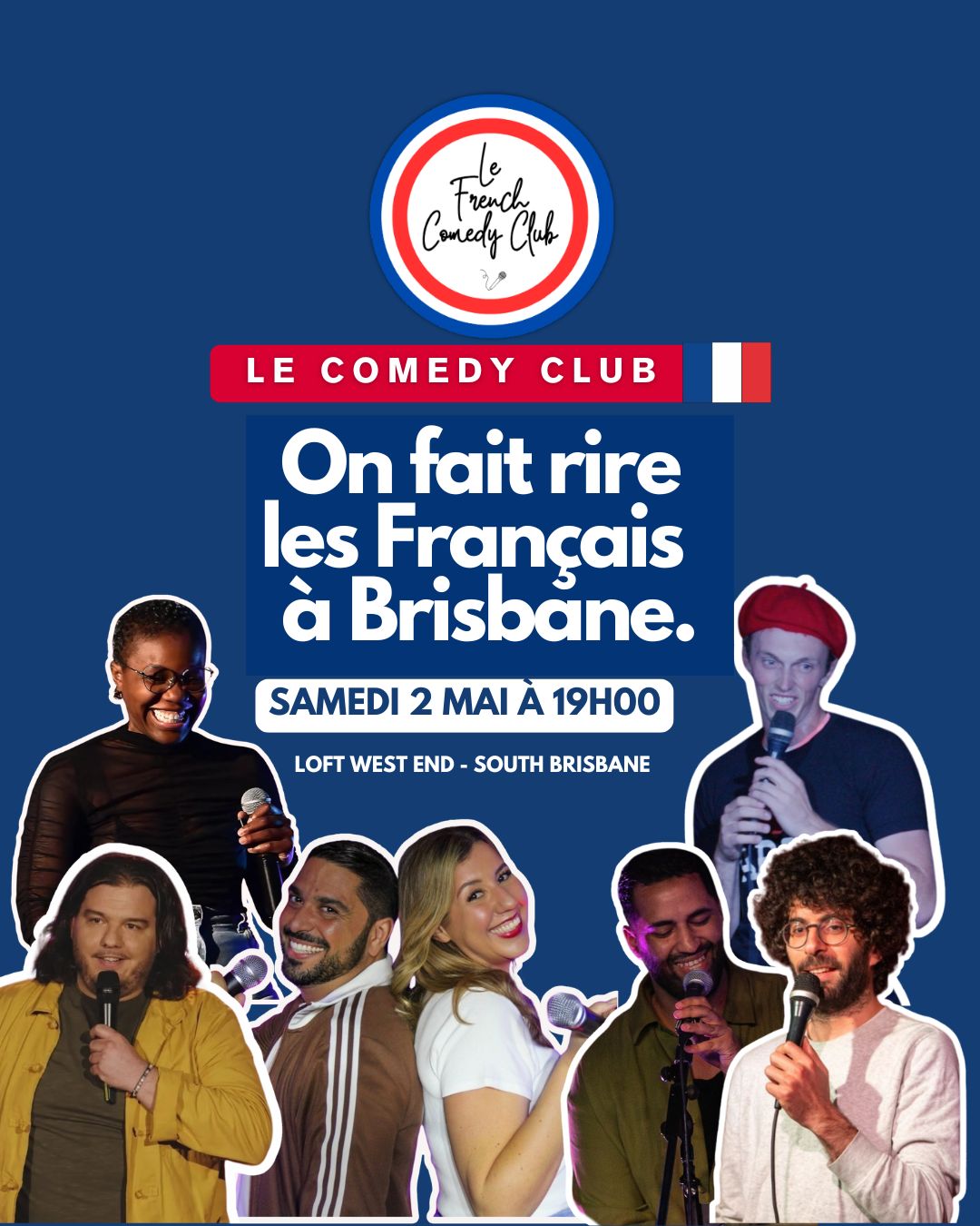 Le French Comedy Club Brisbane