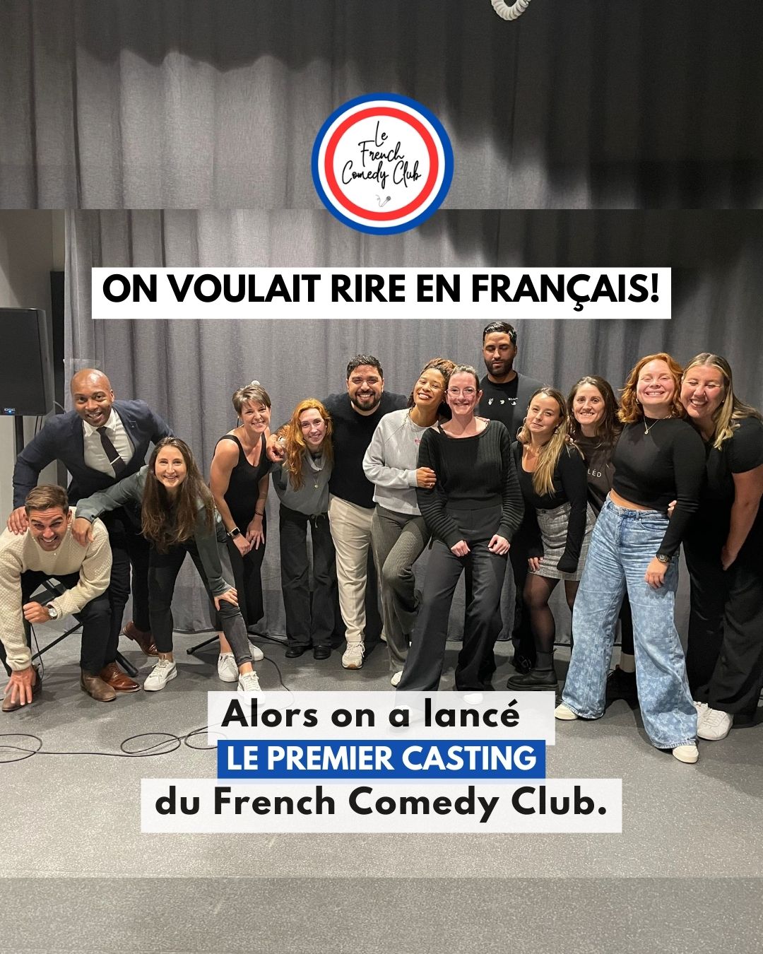 LE FRENCH COMEDY CLUB BRISBANE- Samedi 2 Mai à 19h30 - The Gallery, The Loft West end