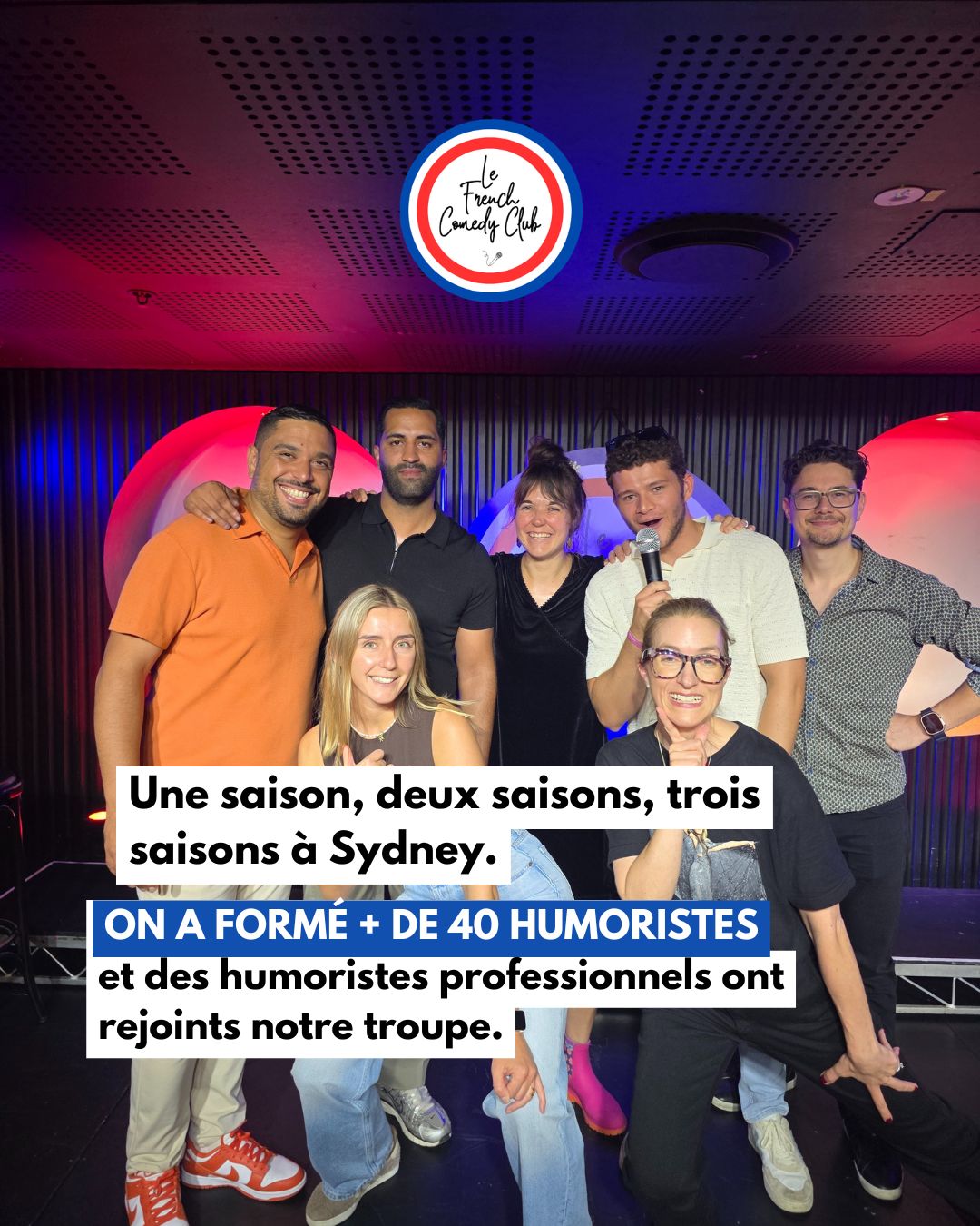 LE FRENCH COMEDY CLUB BRISBANE- Samedi 2 Mai à 19h30 - The Gallery, The Loft West end
