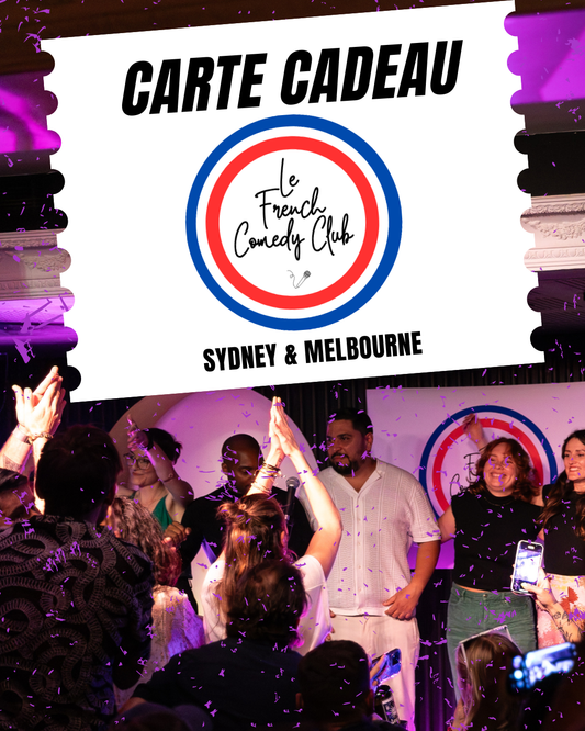 La carte cadeau French Comedy Club