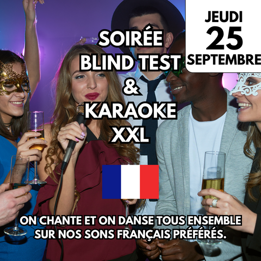 Blind Test & Karaoke XXL – 25/09, 19h30 – Potts Point Hotel