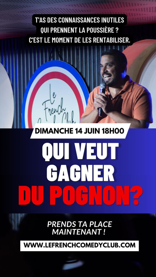 QUI VEUT GAGNER DU POGNON? - Dimanche 14 Juin à 18h00 au Potts Point Hotel L1 Sydney