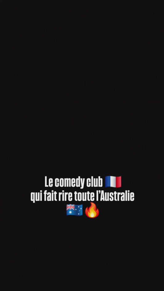 LE FRENCH COMEDY CLUB CANBERRA Samedi 20 Juin à 17h30 - Salle Louie Louie Verity Lane Market
